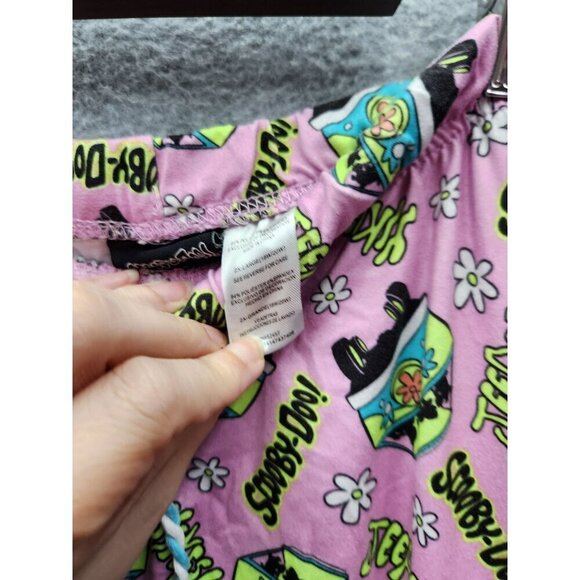 Scooby-Doo! Pink Cartoon Print Pajama Pants For Adults Size 2X - Picture 5 of 6